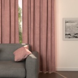 Elegant Blush Pink Matt No Iron Curtain