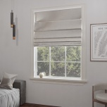 Elegant Light Cream Quality Fabric Made-To-Measure Roman Blind