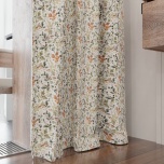 Elegant Cream Cotton Curtain