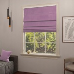Modern Purple Quality Fabric Roman Blind