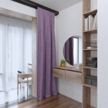 Stylish Purple Matt Curtain