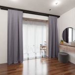 Handcrafted Grey Matt Curtain