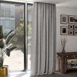 Timeless Light Grey Matt Curtain