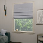 Timeless Light Grey Quality Fabric Roman Blind