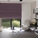 Elegant Heather Quality Fabric Made-To-Measure Roman Blind