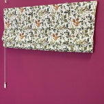 Contemporary Natural Fabric Roman Blind