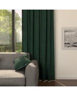 Elegant Bottle Green Matt Curtain