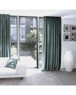 Glamour Style Smooth Dark Mint Curtain