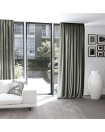 Beautifully made Dark Pearl Satin Curtain