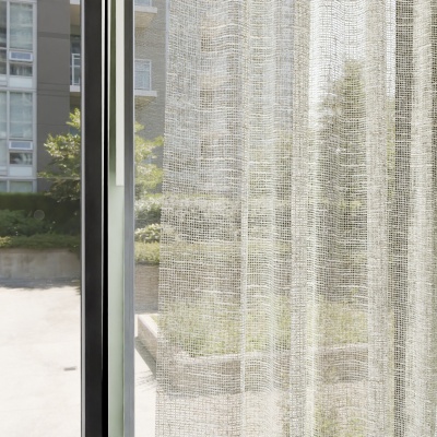 Ecru Linen Curtain - Natural Elegance