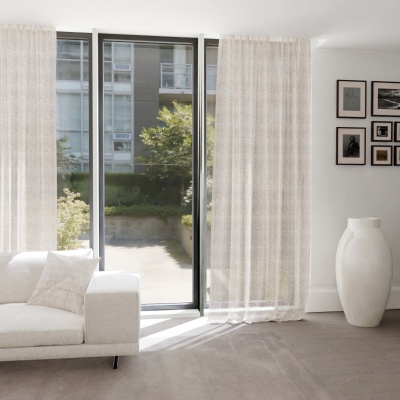 Light Beige Linen Curtain - Natural Lightness
